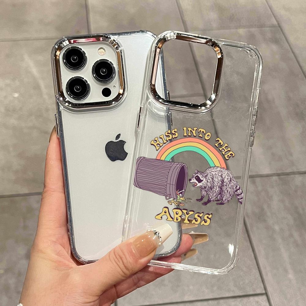 Phone Cases Drop Proof - HD Funny Cute Raccoon Phone Case