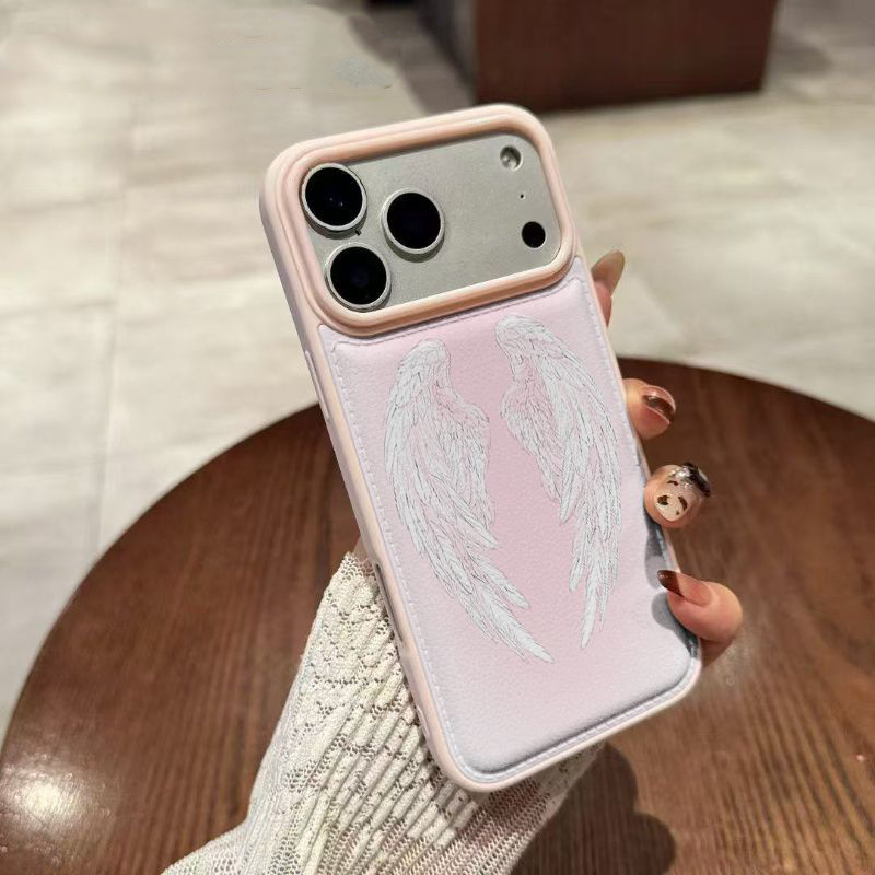 Phone Cases Drop Proof - Korean Cute Pink Blended Angel Wings