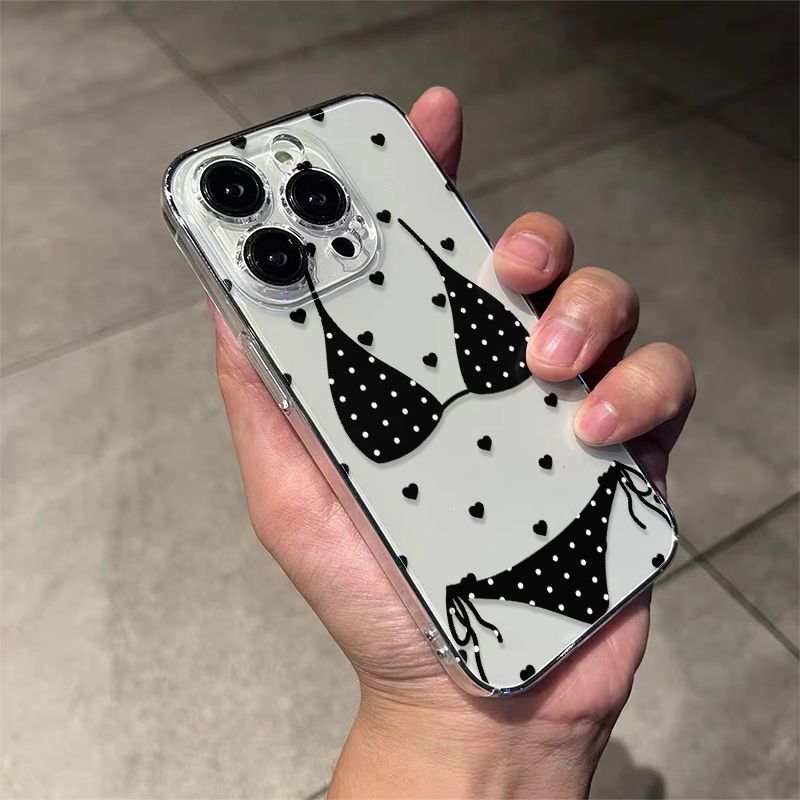 Phone Cases Ugly - Crazy Silly Funny Bikini Clear Phone