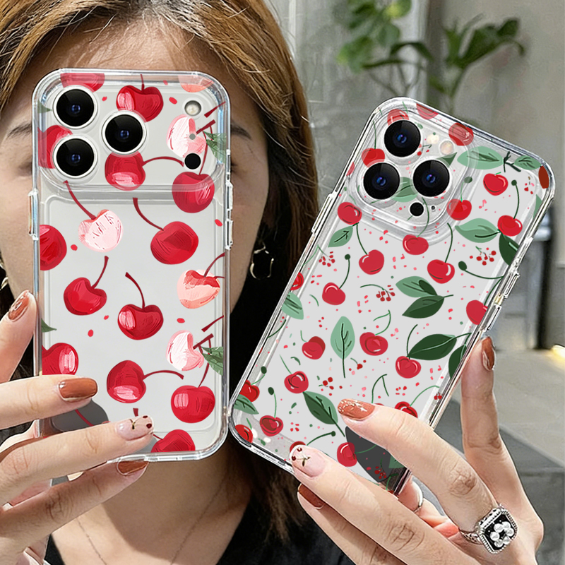 Phone Cases Transparent - Watermelon Fruits Pattern Case For iPhone