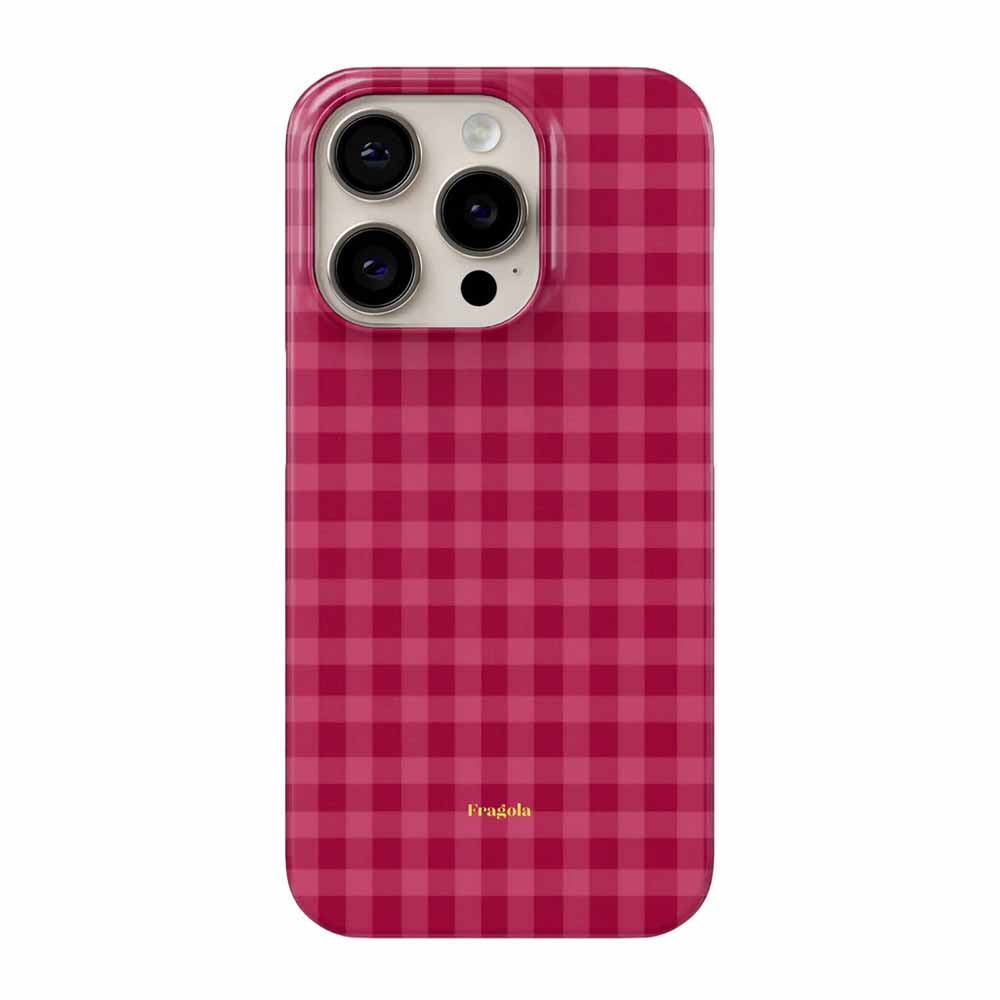 Phone Cases Ugly - Retro Korean Plaid Cute Phone Case