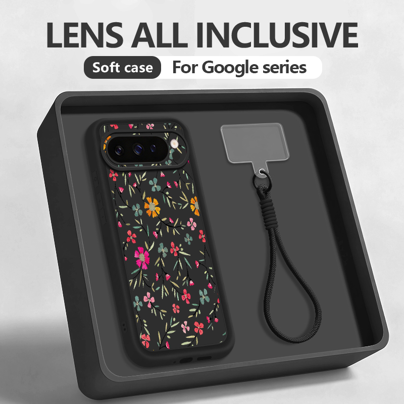 Phone Cases Google Pixel 10 Pro - Small Flower Pattern Phone Case For