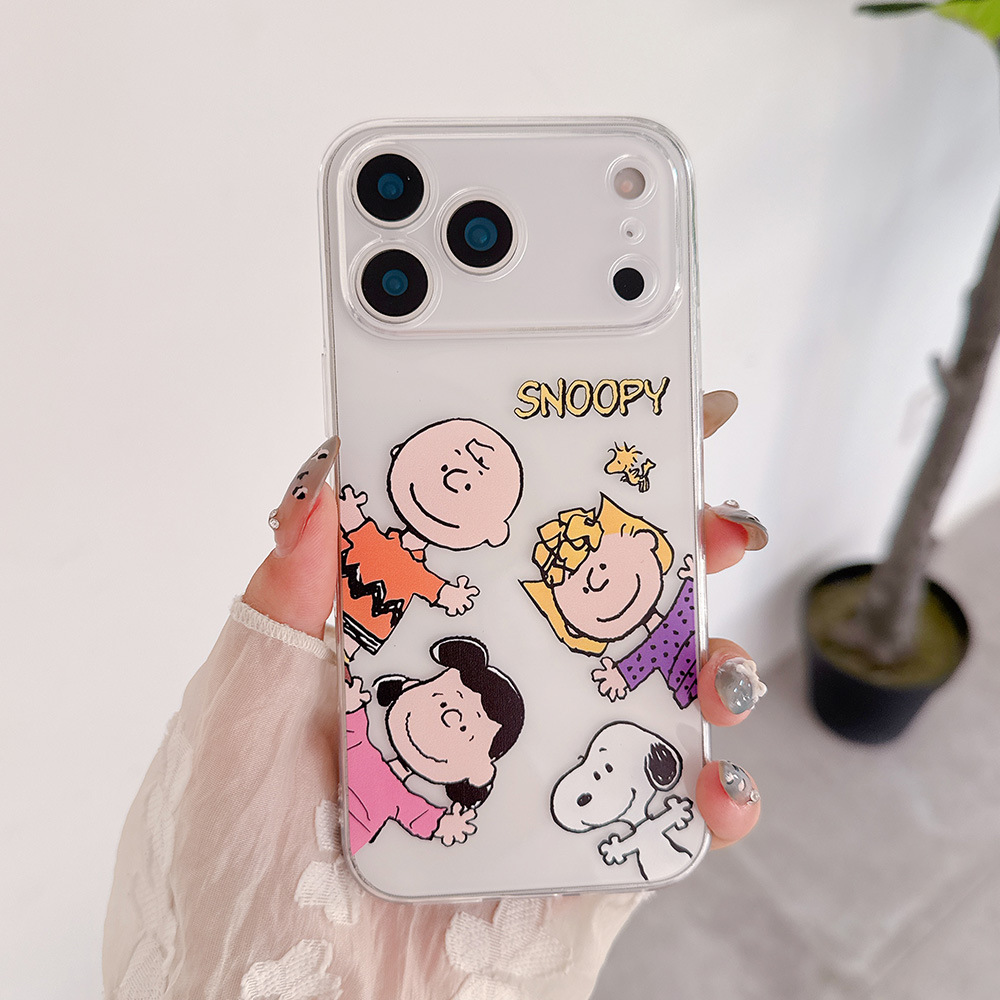 Phone Cases Cute Iphone 14 - Cute Cartoon Peanut Snoopy Charlie Brown