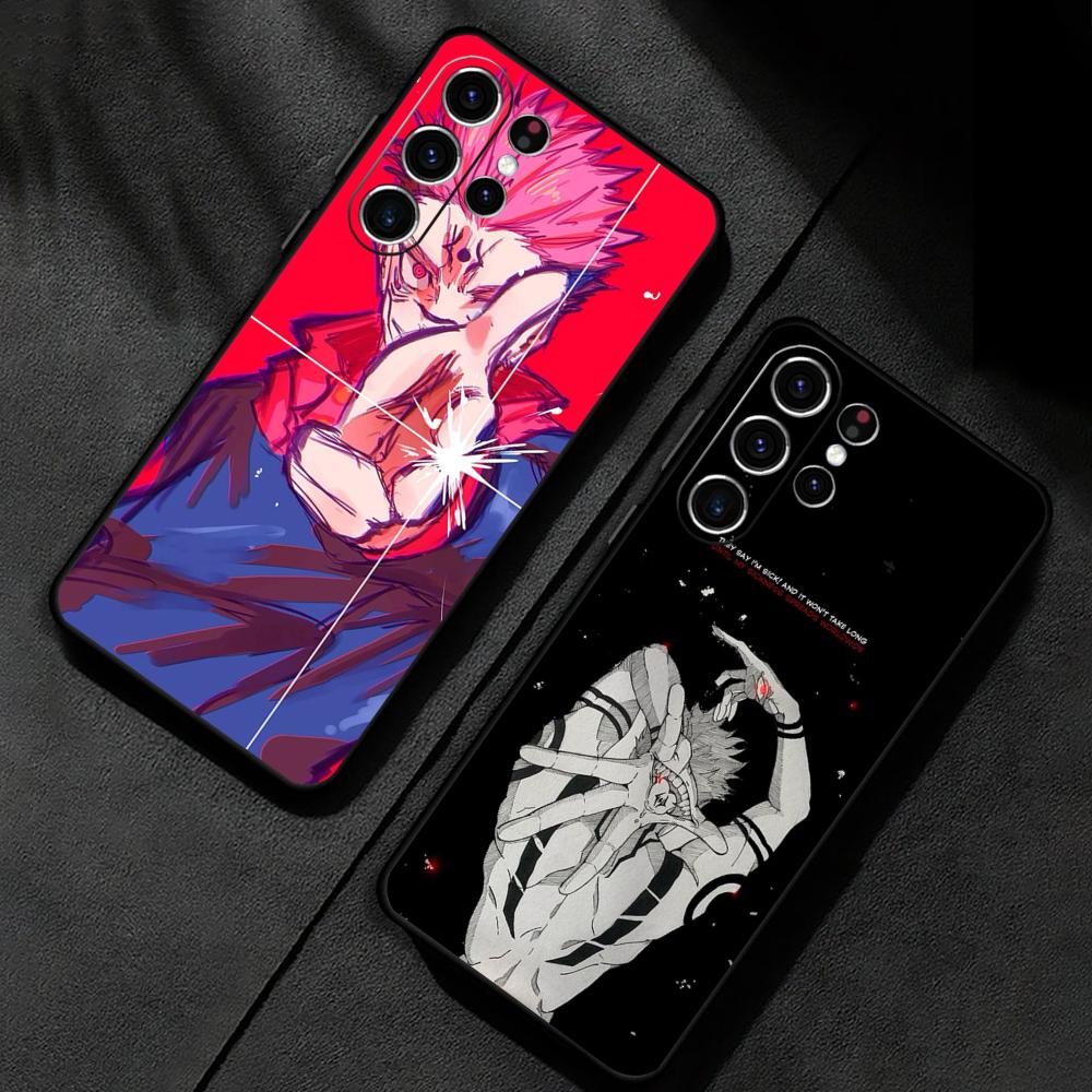 J-Jujutsues Sukuna cool  Kaise - Phone Cases Black ulasan dan harga