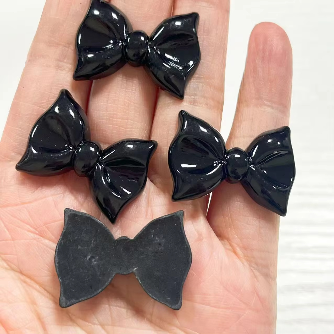 10Pcs White Black Bow Tie Love - Phone Cases Junk ulasan dan harga