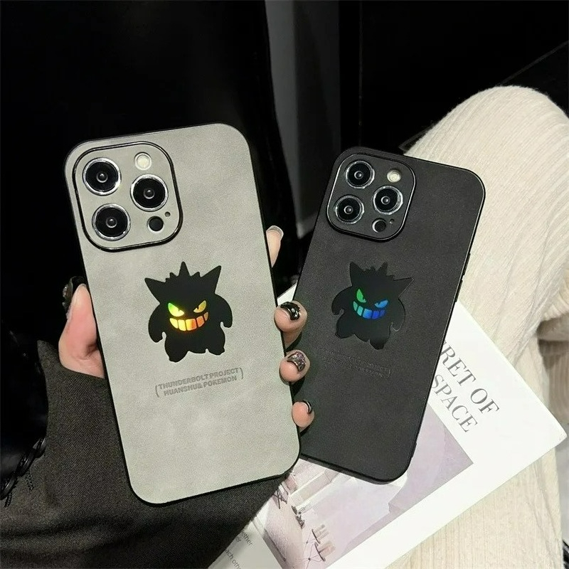 Cartoon Anime Gengar Leather T - Phone Cases Xr Iphone ulasan dan harga