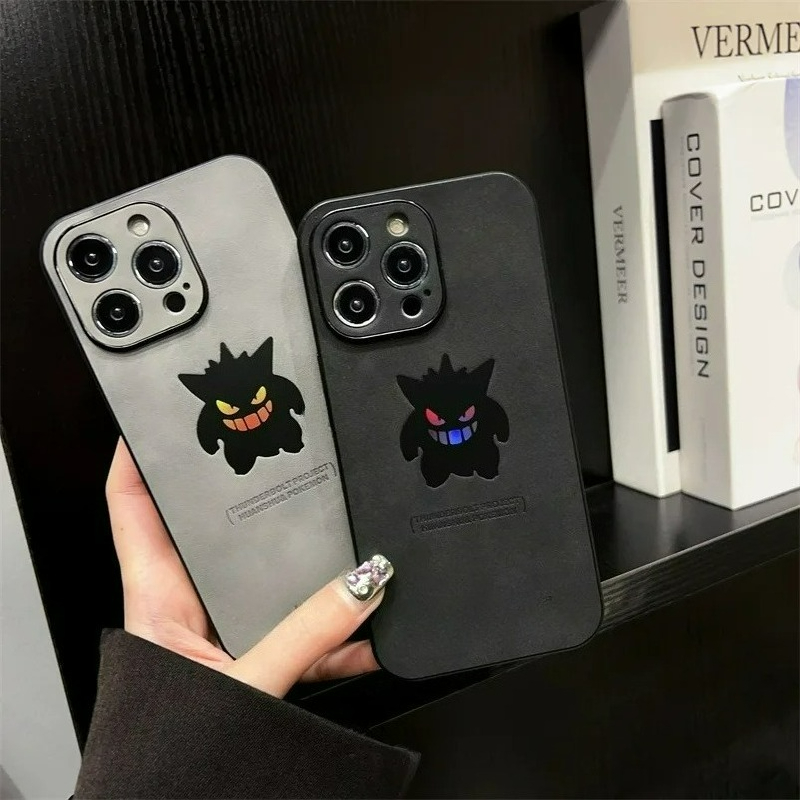 Cartoon Anime Gengar Leather T - Phone Cases Xr Iphone ulasan dan harga