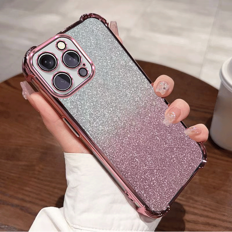 Glitter Plating Protective Cov - Glitter Shockproof Case ulasan dan harga