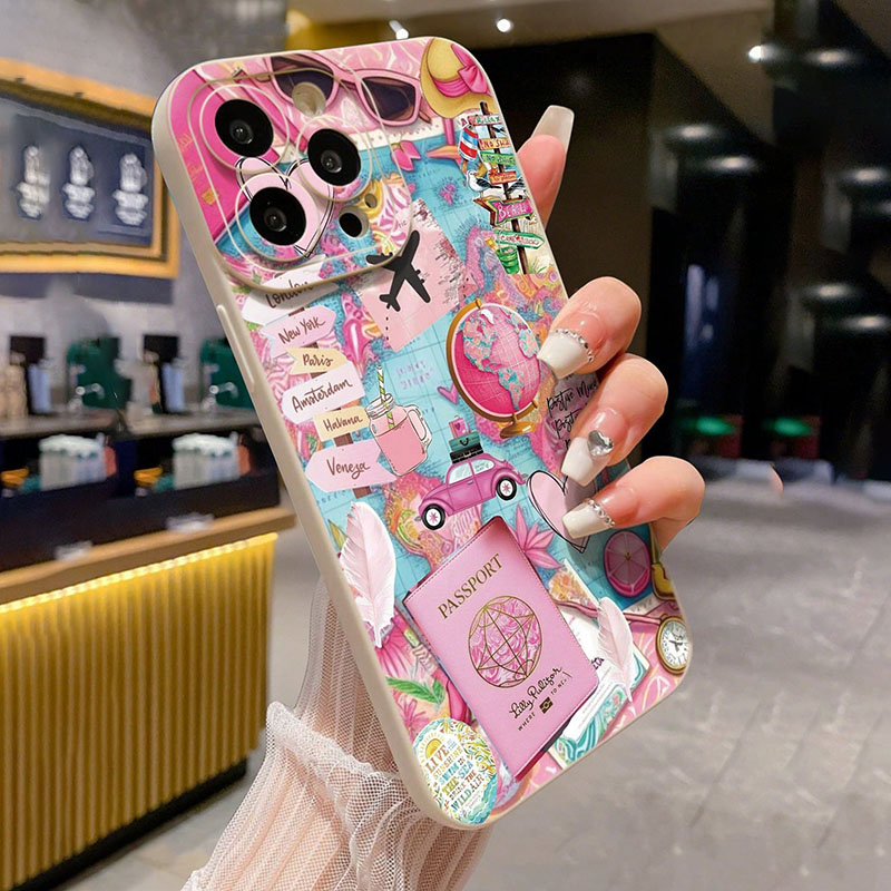 Travel Plane Printed Matte Ant - Phone Cases Xr Iphone ulasan dan harga