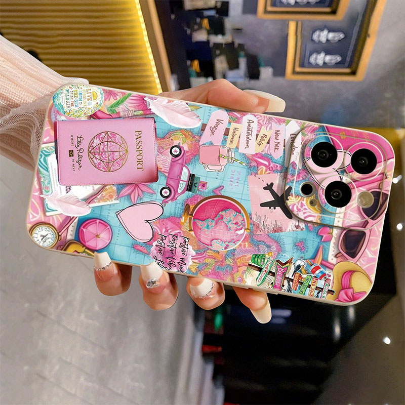 Travel Plane Printed Matte Ant - Phone Cases Xr Iphone ulasan dan harga