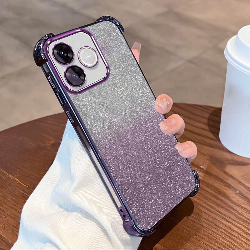 Glitter Plating Protective Cov - Glitter Shockproof Case ulasan dan harga