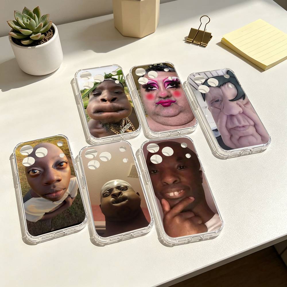 Ugly Man Funny Phone Case Tran - Phone Cases Ugly ulasan dan harga