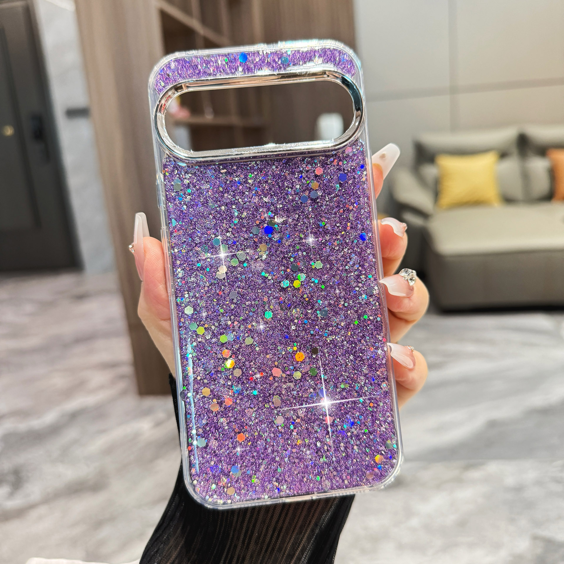 Luxury Shiny Glitter Sequins P - Glitter Shockproof Case ulasan dan harga