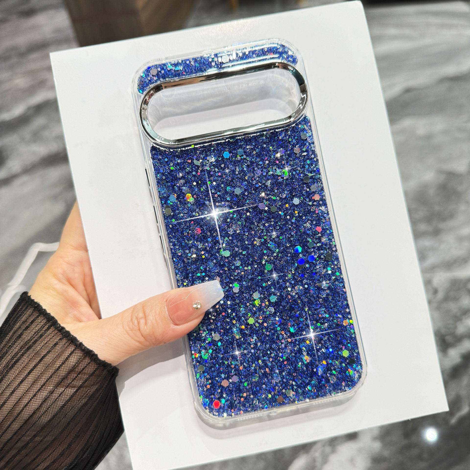 Luxury Shiny Glitter Sequins P - Glitter Shockproof Case ulasan dan harga