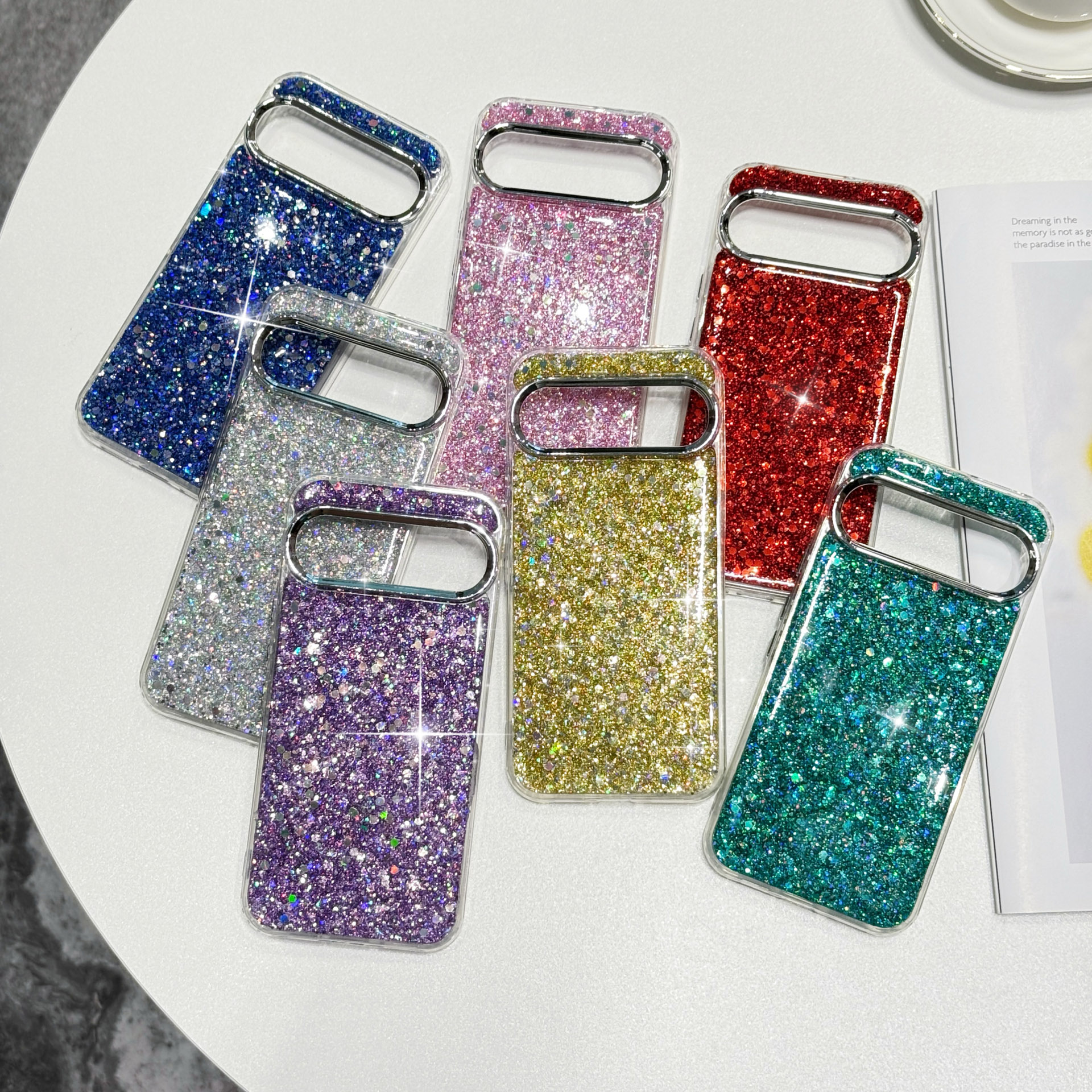 Luxury Shiny Glitter Sequins P - Glitter Shockproof Case ulasan dan harga