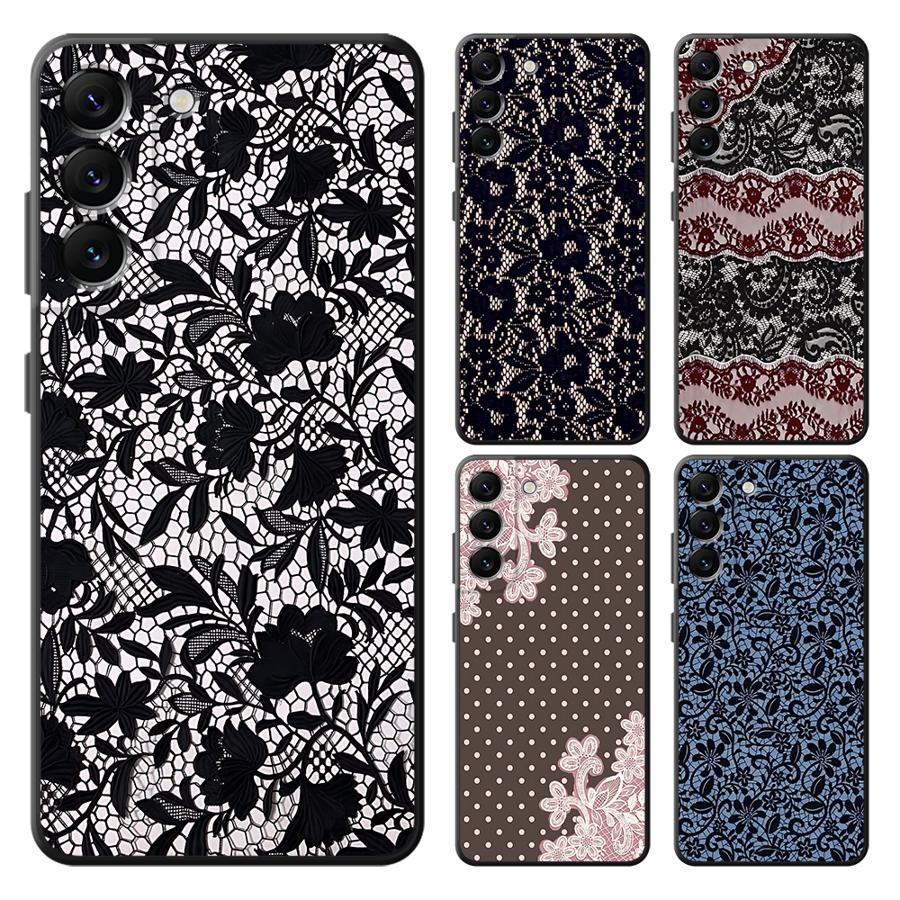 Black Sexy Lace Case for Samsu - Phone Cases Black ulasan dan harga