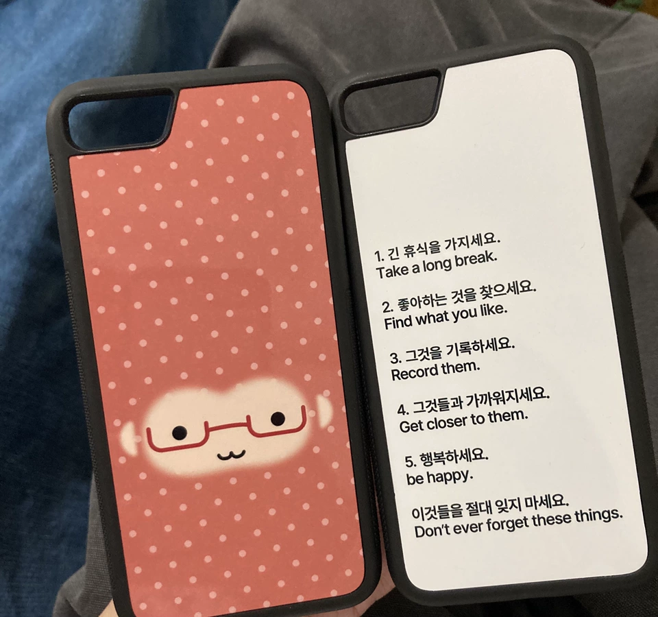 Korean Ins Cute Orange Polka D - Phone Cases Orange ulasan dan harga