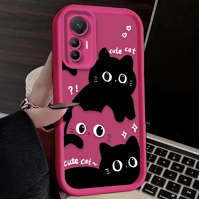 Lovely Black Cat Phone Case Fo - Phone Cases Black ulasan dan harga