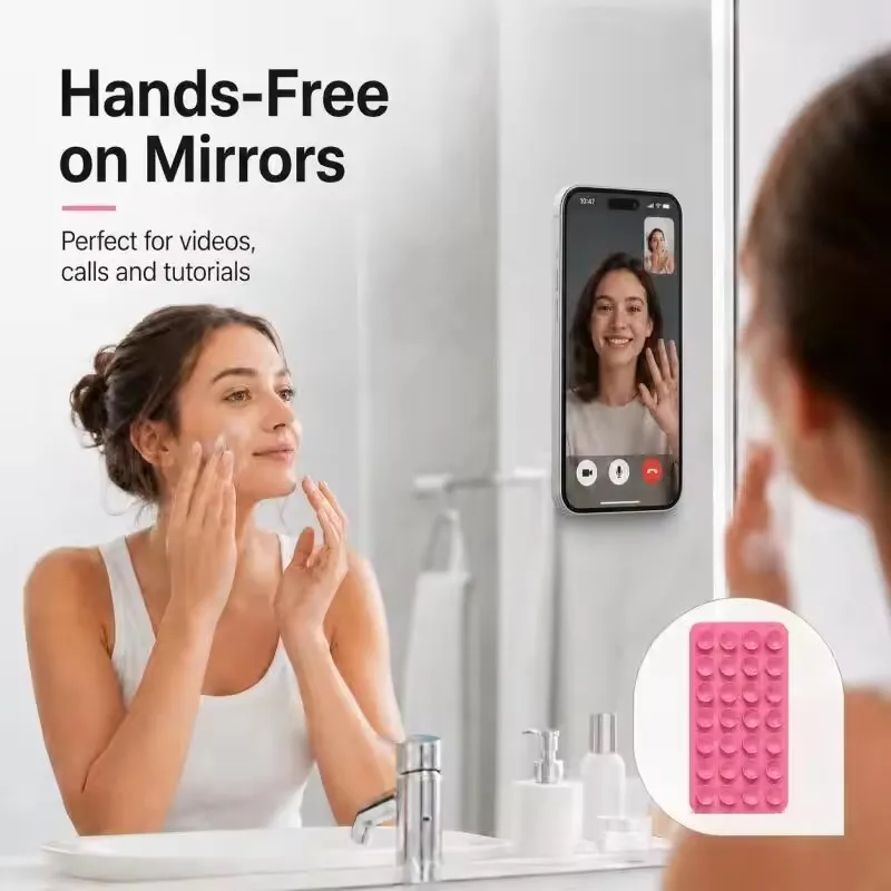 Silicone Wall Suction Cup Brac - Phone Cases Silicone ulasan dan harga