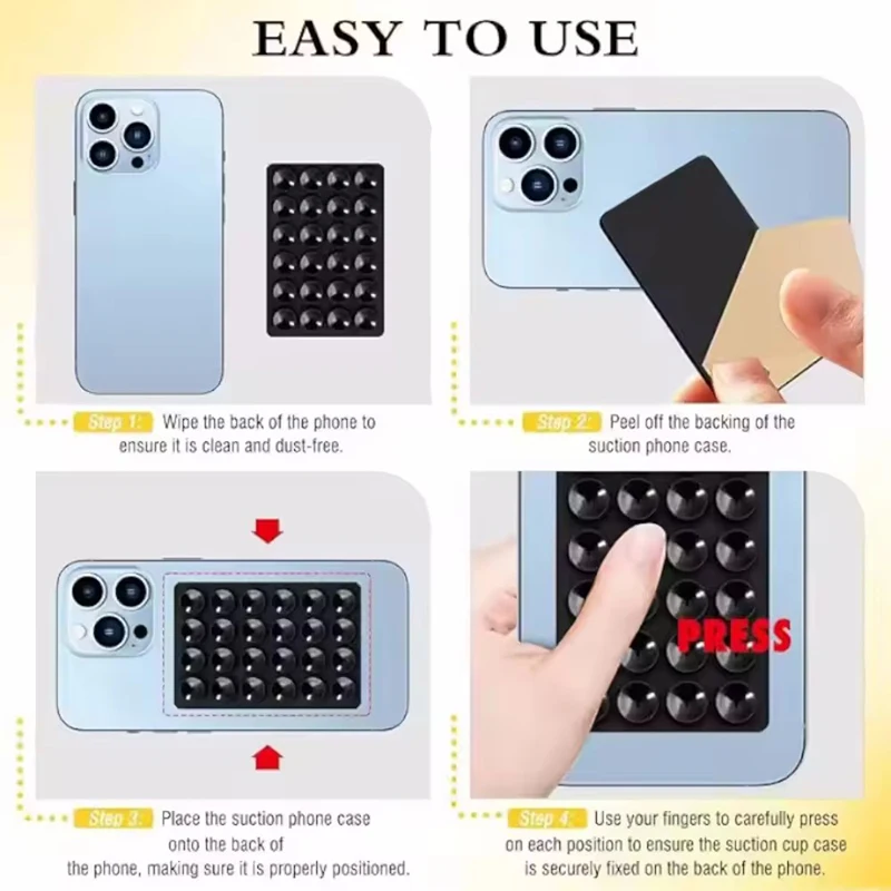 Silicone Wall Suction Cup Brac - Phone Cases Silicone ulasan dan harga