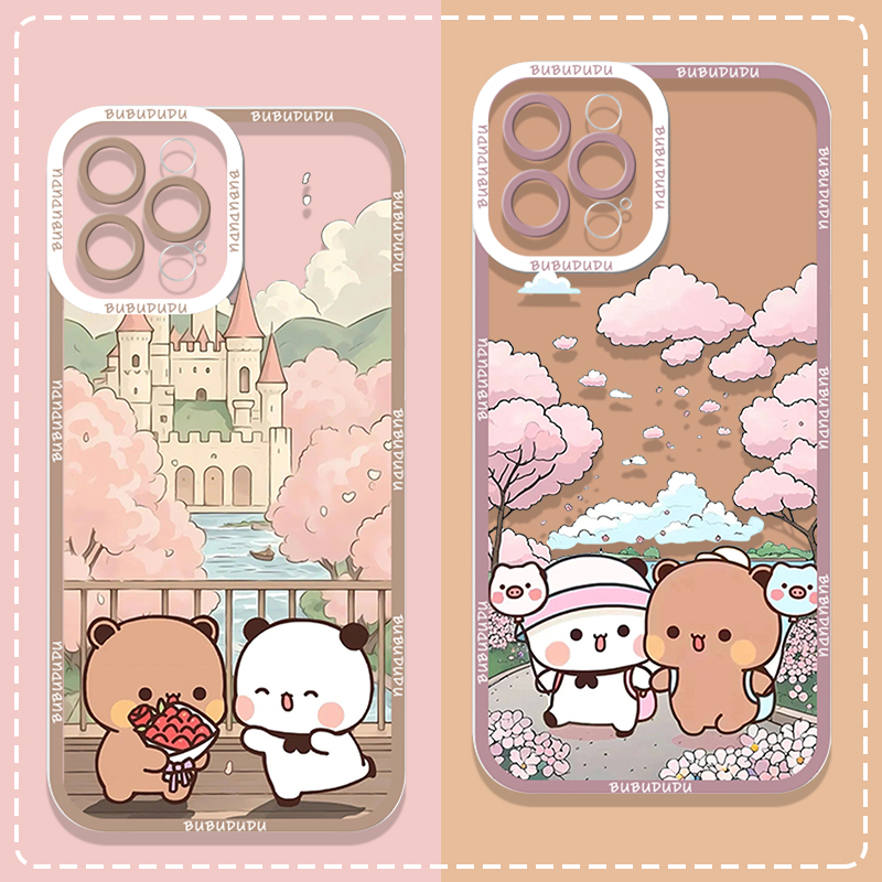 Cute BUBU DUDU Couple Clear Ph - Phone Cases Silicone ulasan dan harga