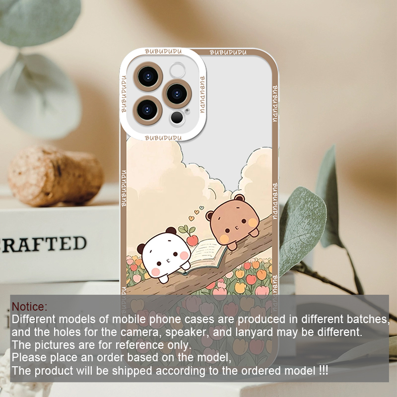 Cute BUBU DUDU Couple Clear Ph - Phone Cases Silicone ulasan dan harga