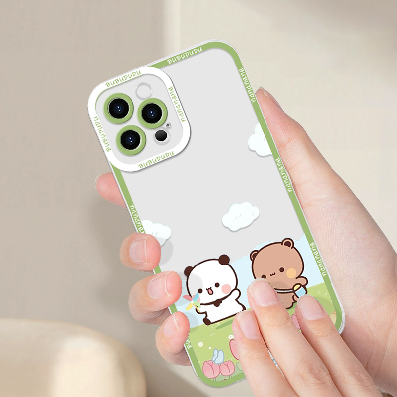 Cute BUBU DUDU Couple Clear Ph - Phone Cases Silicone ulasan dan harga