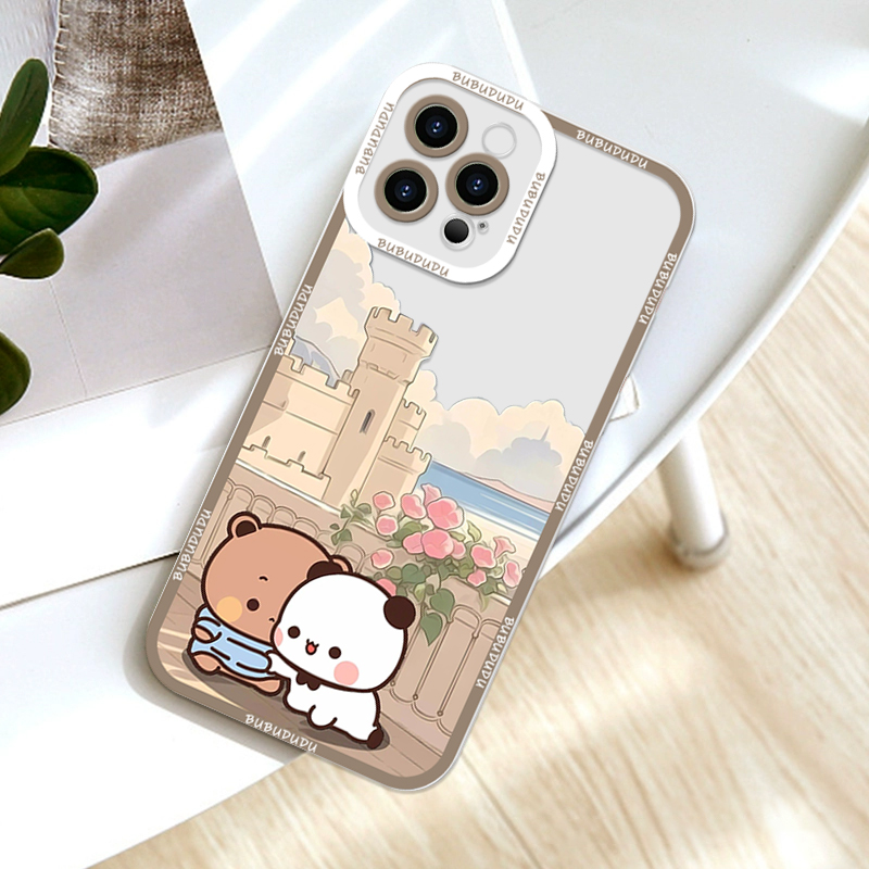 Cute BUBU DUDU Couple Clear Ph - Phone Cases Silicone ulasan dan harga