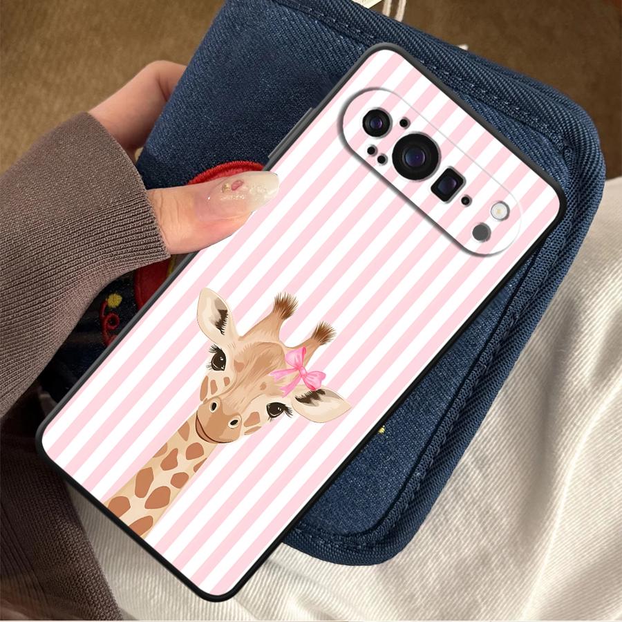 Cartoon Giraffe Funda Phone Co - Phone Cases Google Pixel 10 Pro ulasan dan harga
