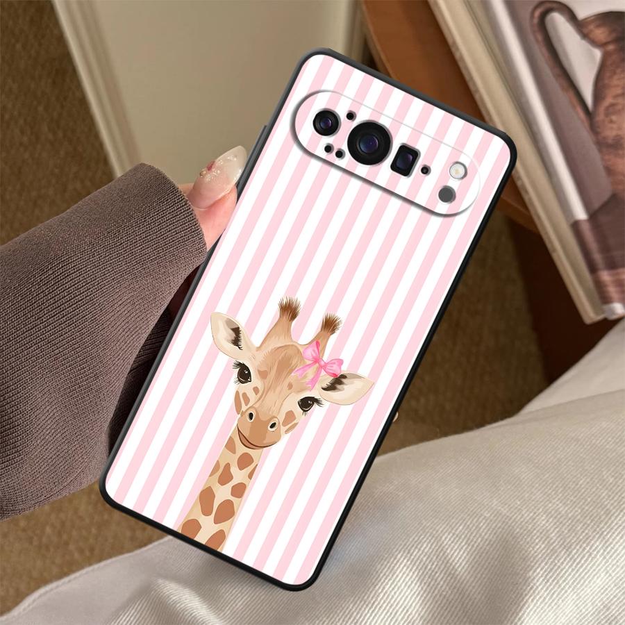 Cartoon Giraffe Funda Phone Co - Phone Cases Google Pixel 10 Pro ulasan dan harga