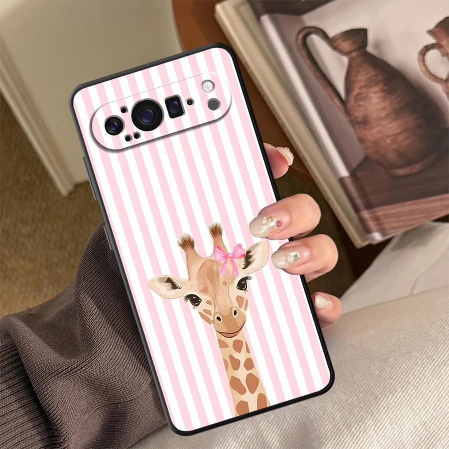 Cartoon Giraffe Funda Phone Co - Phone Cases Google Pixel 10 Pro ulasan dan harga
