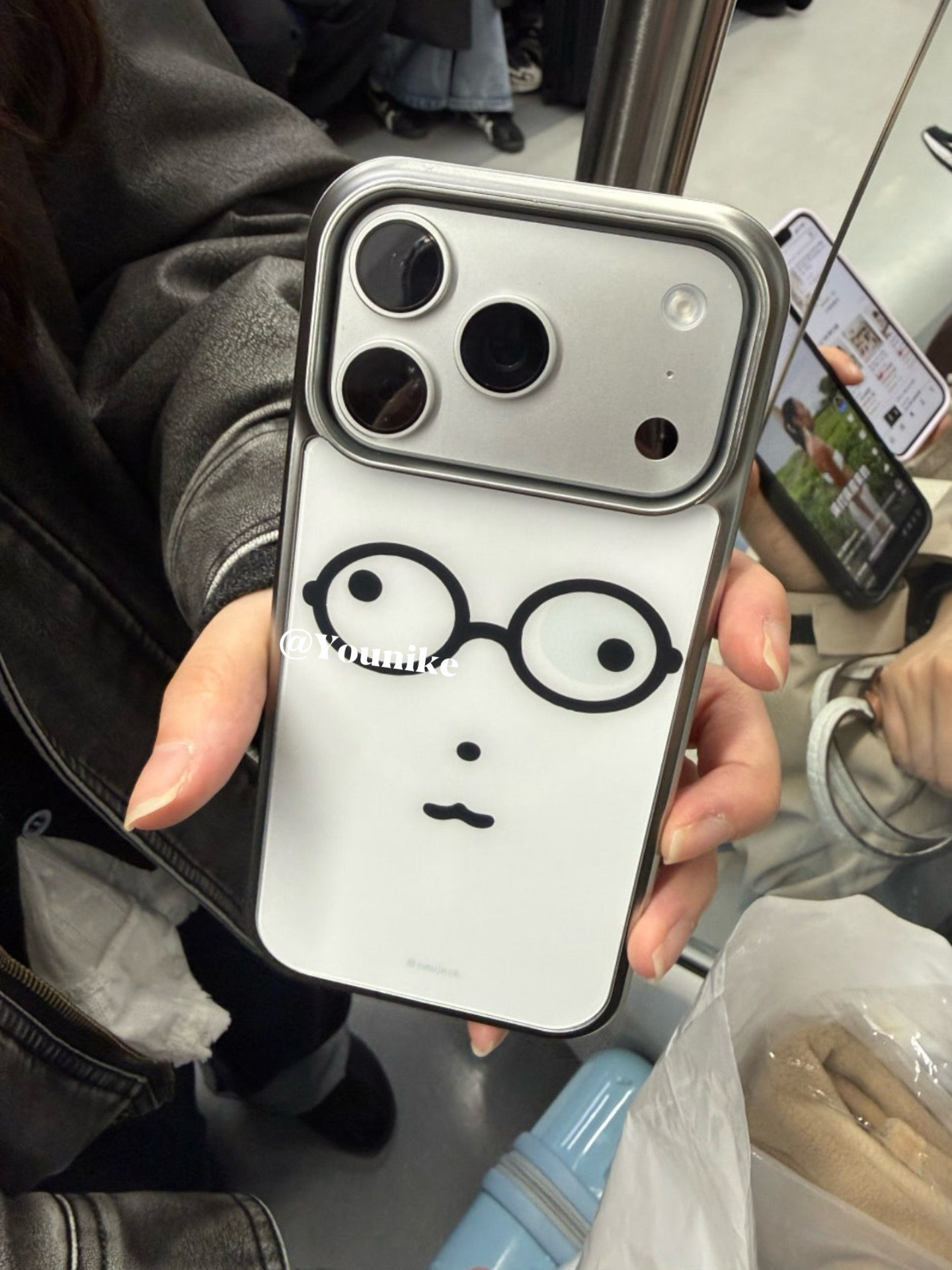 INS Korea Kawaii Cute Glasses  - Phone Cases Cute Iphone 14 ulasan dan harga