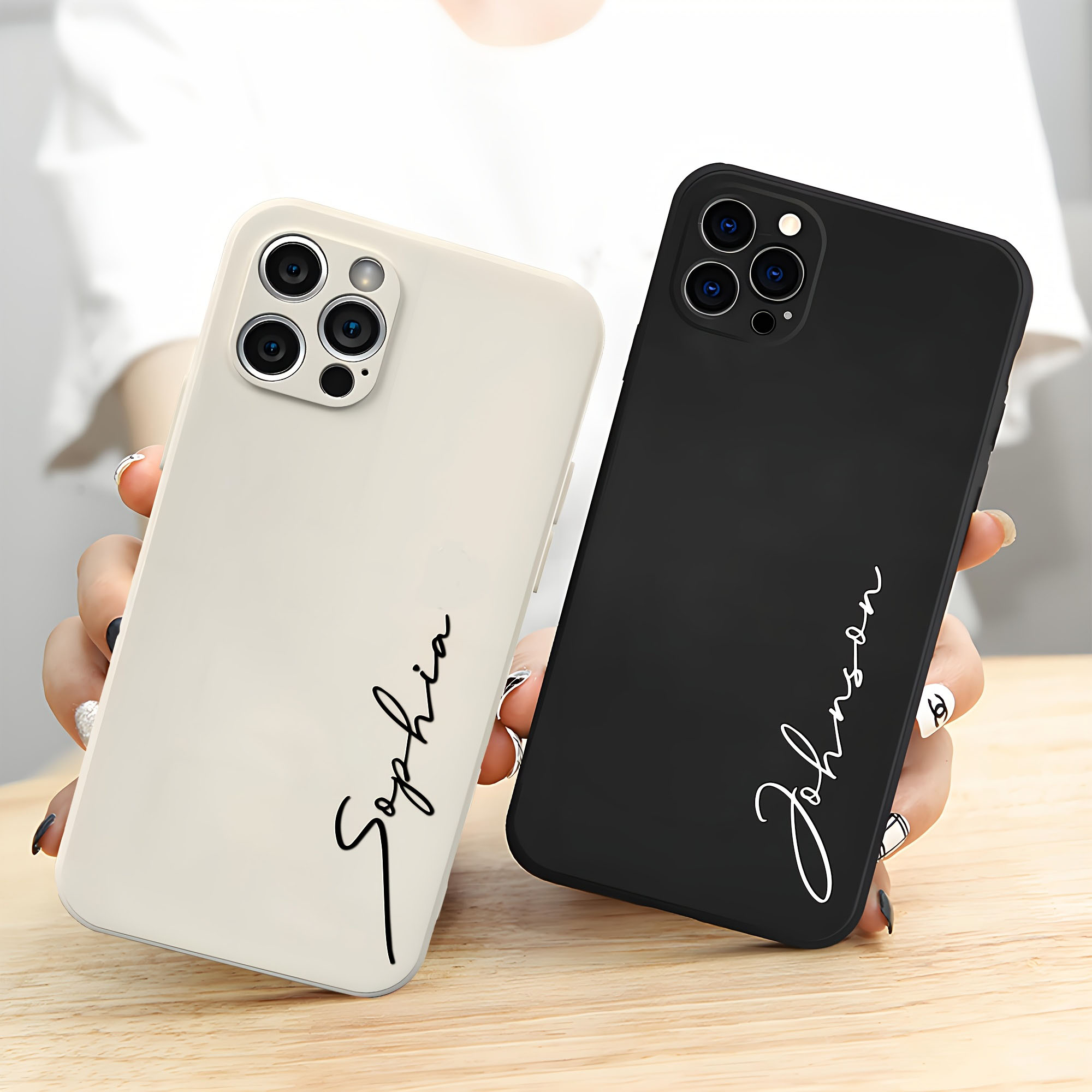 Customized Text Case For iPhon - Phone Cases Customized ulasan dan harga