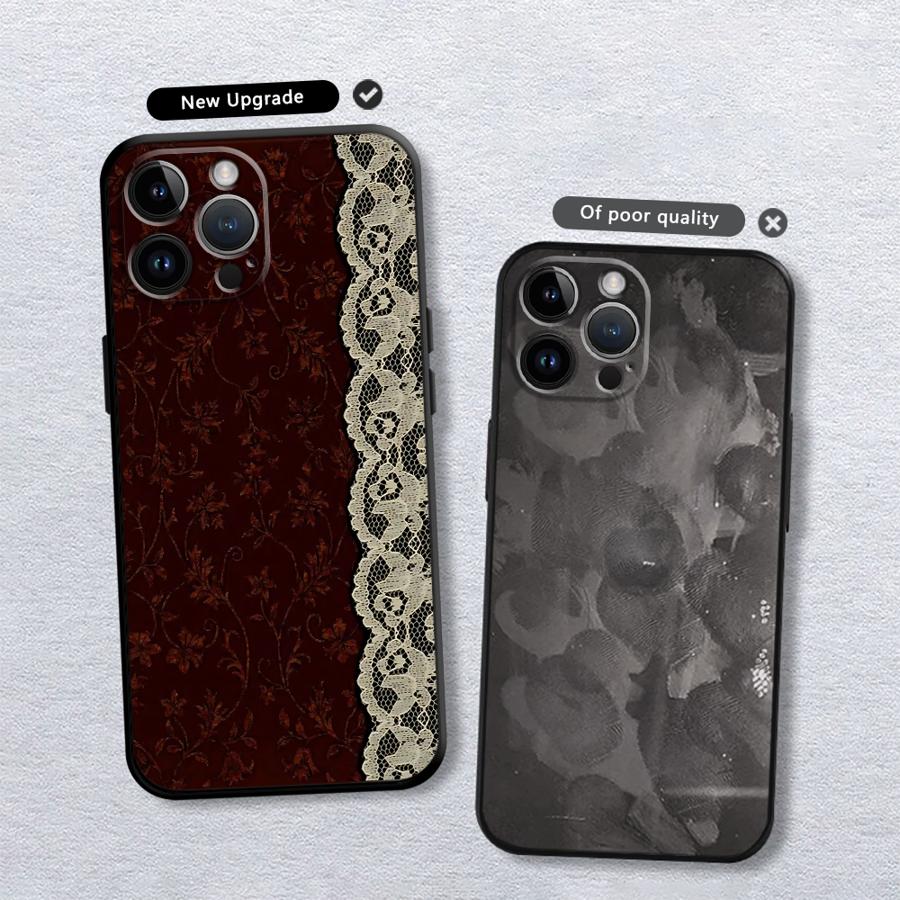 Black And Red Sexy Lace Phone  - Phone Cases Xr Iphone ulasan dan harga