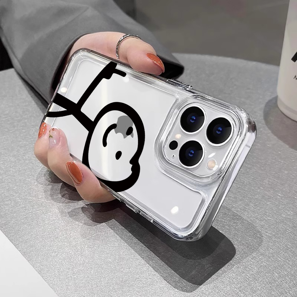 Modern Style Line Drawing Stic - Phone Cases Transparent ulasan dan harga