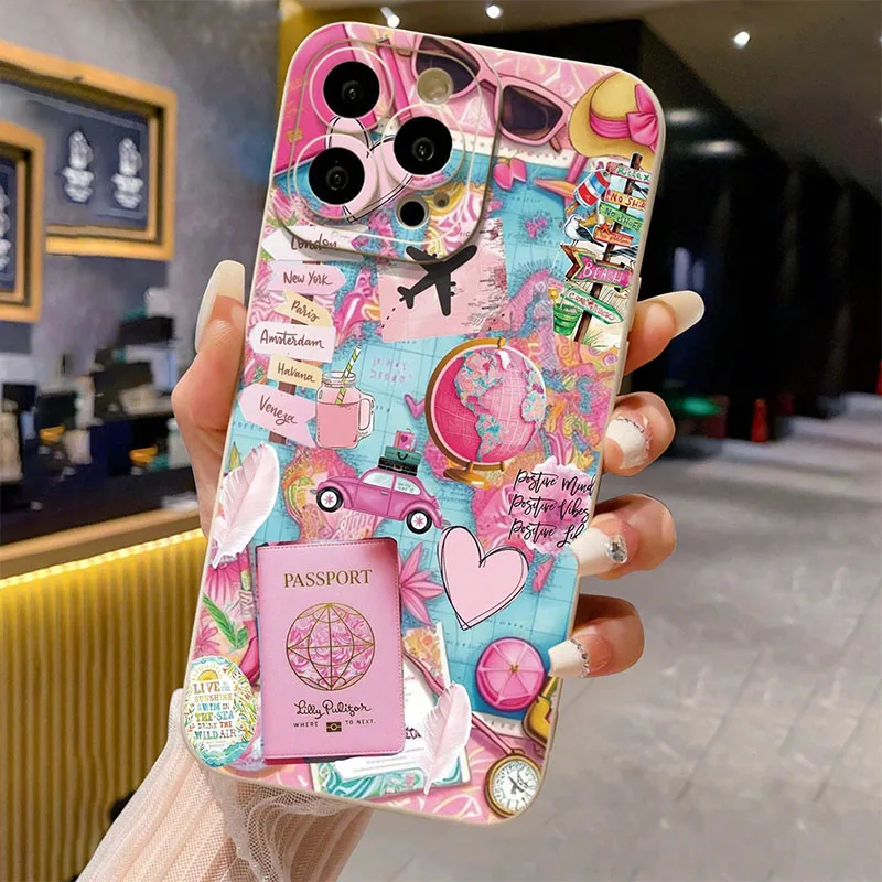 Travel Plane Printed Matte Ant - Phone Cases Drop Proof ulasan dan harga