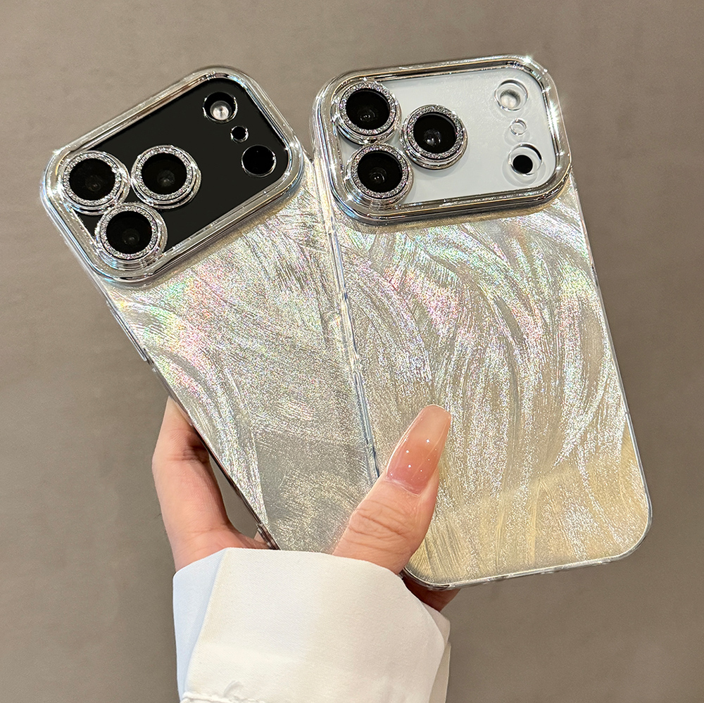 Luxury Glitter Laser Phone Cas - Glitter Shockproof Case ulasan dan harga