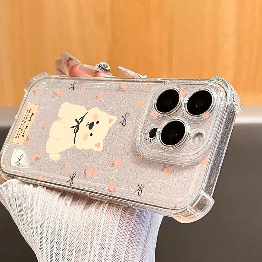 Cute Gog TPU Glitter Phone Cas - Glitter Shockproof Case ulasan dan harga