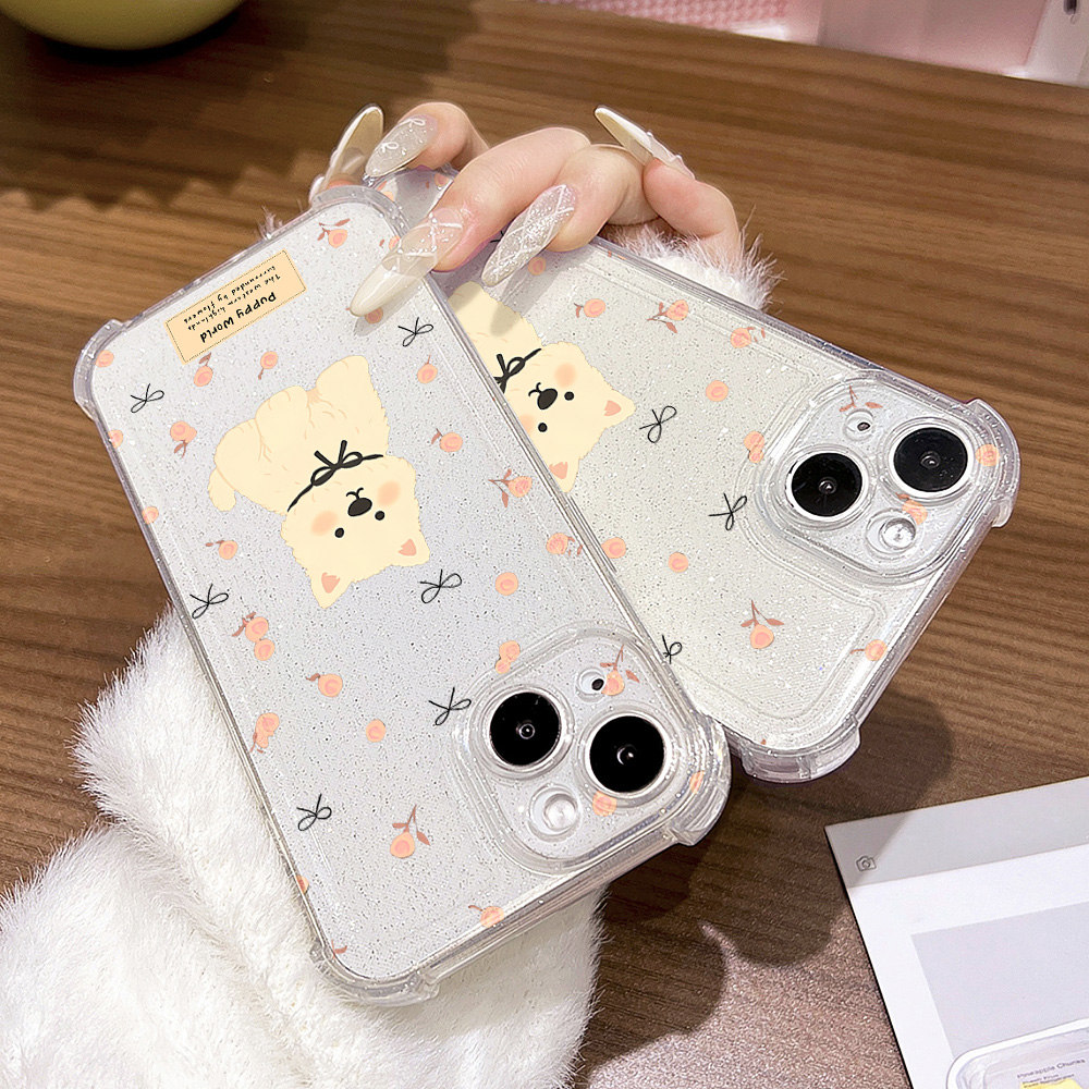 Cute Gog TPU Glitter Phone Cas - Glitter Shockproof Case ulasan dan harga