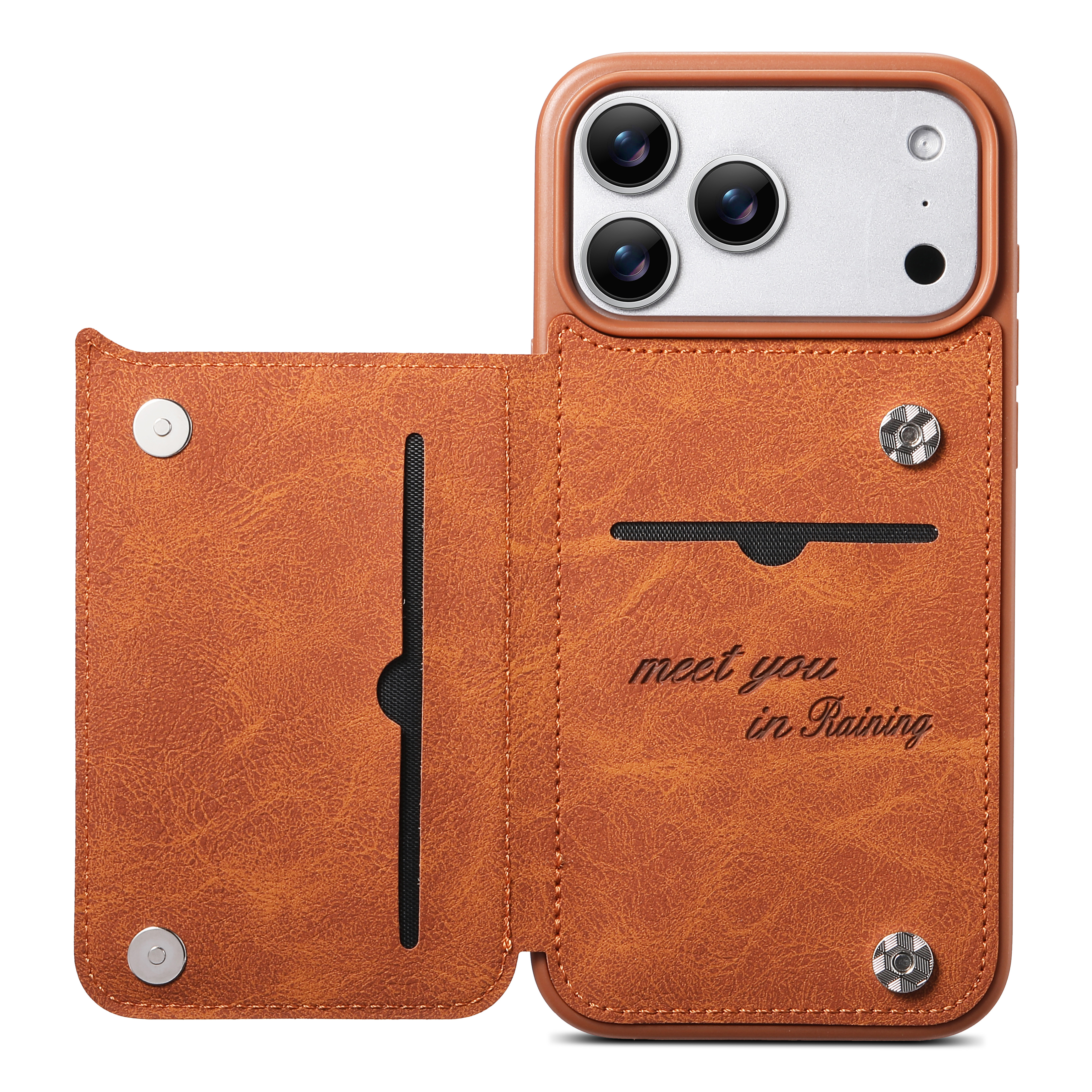 Luxury Retro Flip Card Leather - Card Holder Slim Case ulasan dan harga