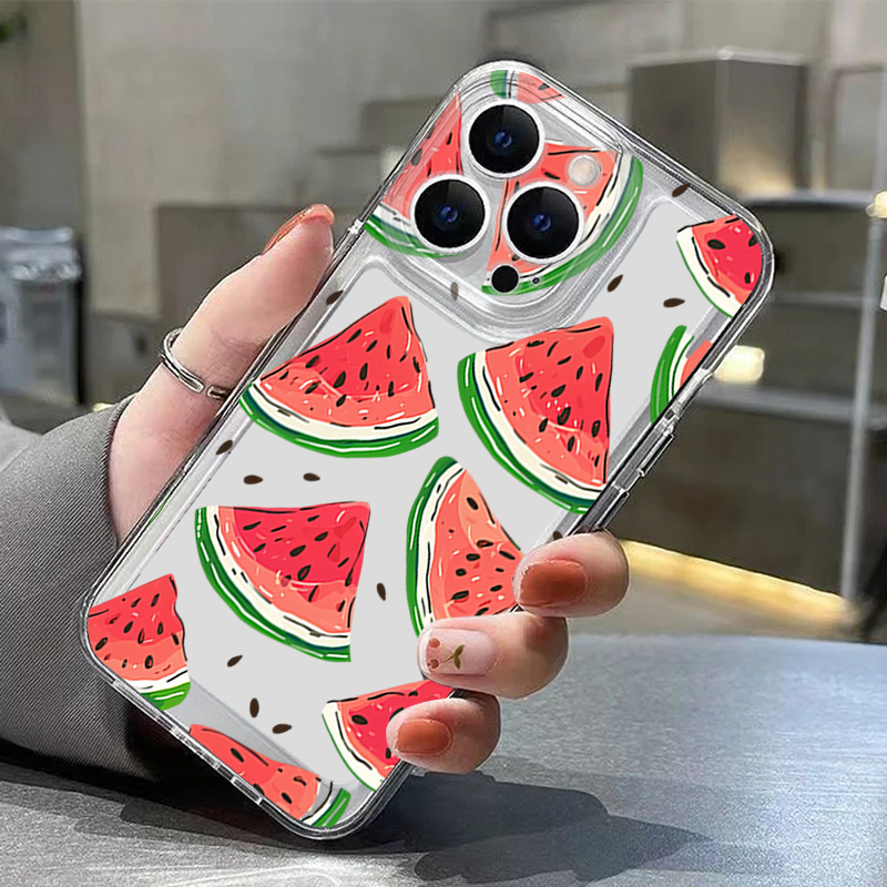 Watermelon Fruits Pattern Case - Phone Cases Transparent ulasan dan harga