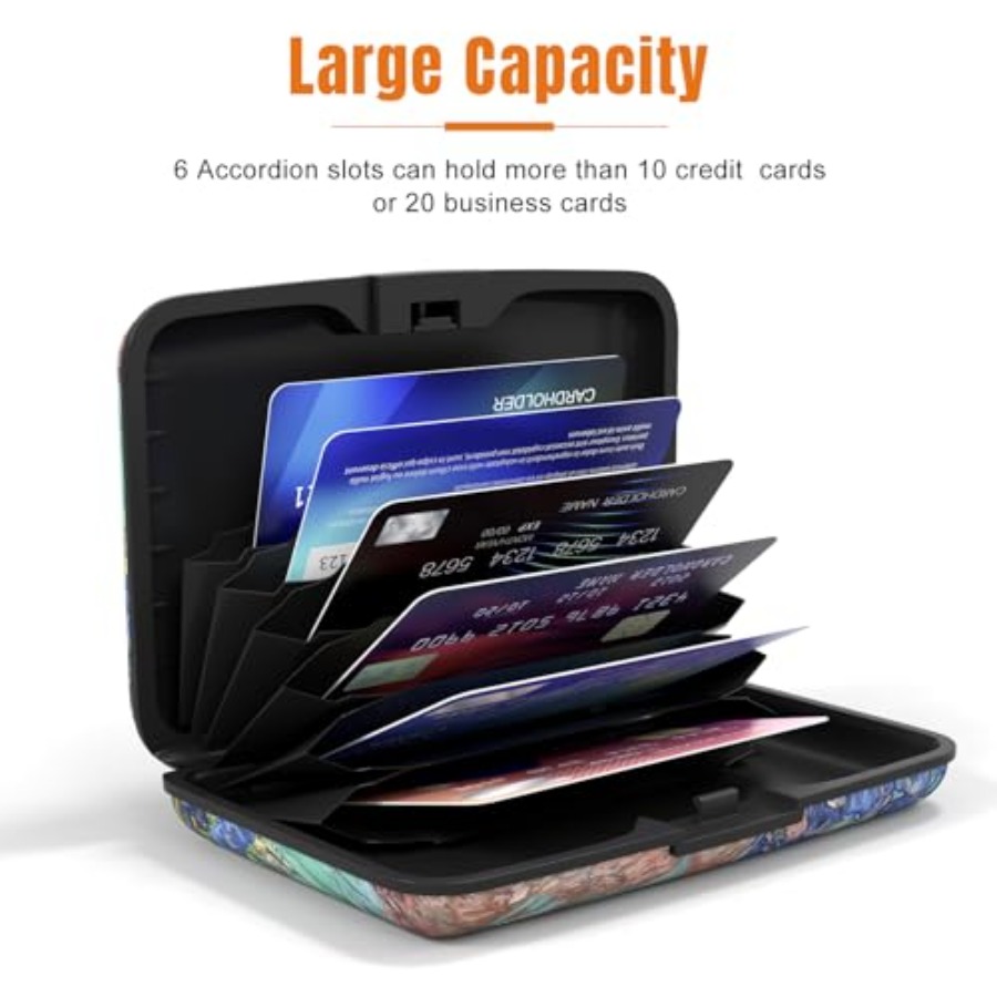 Aluminuml Credit Card Holder,  - Card Holder Slim Case ulasan dan harga