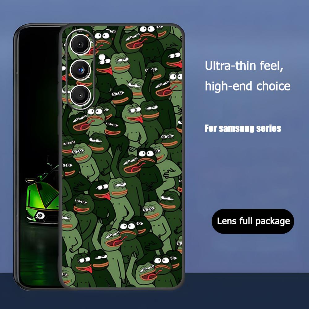 Sad Pepe the frog Draw Cool Ph - Phone Cases Black ulasan dan harga