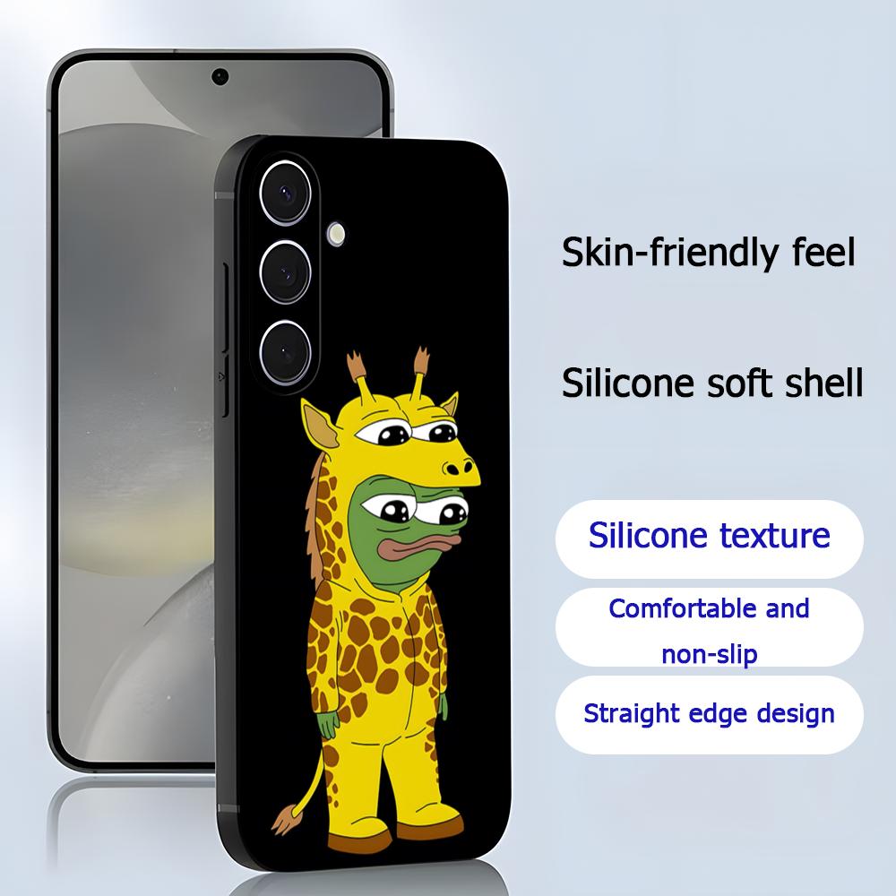 Sad Pepe the frog Draw Cool Ph - Phone Cases Black ulasan dan harga