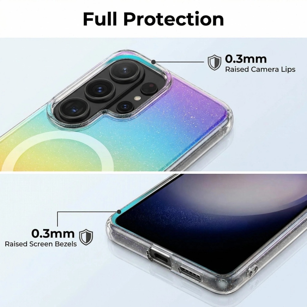 Luxury Glitter Plating Magneti - Glitter Shockproof Case ulasan dan harga