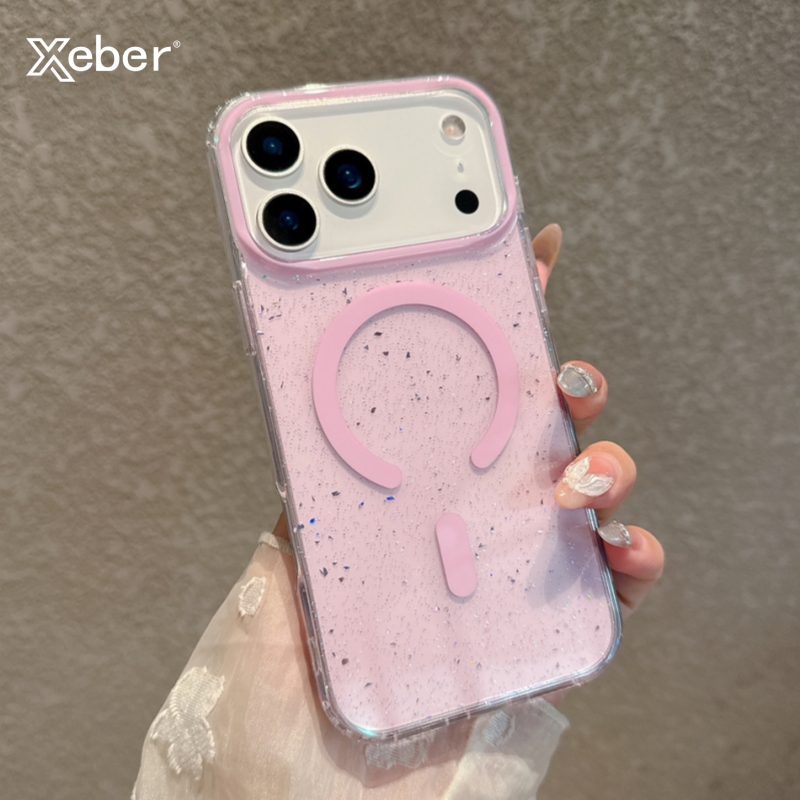 Jelly Glitter For Magsafe Wire - Glitter Shockproof Case ulasan dan harga