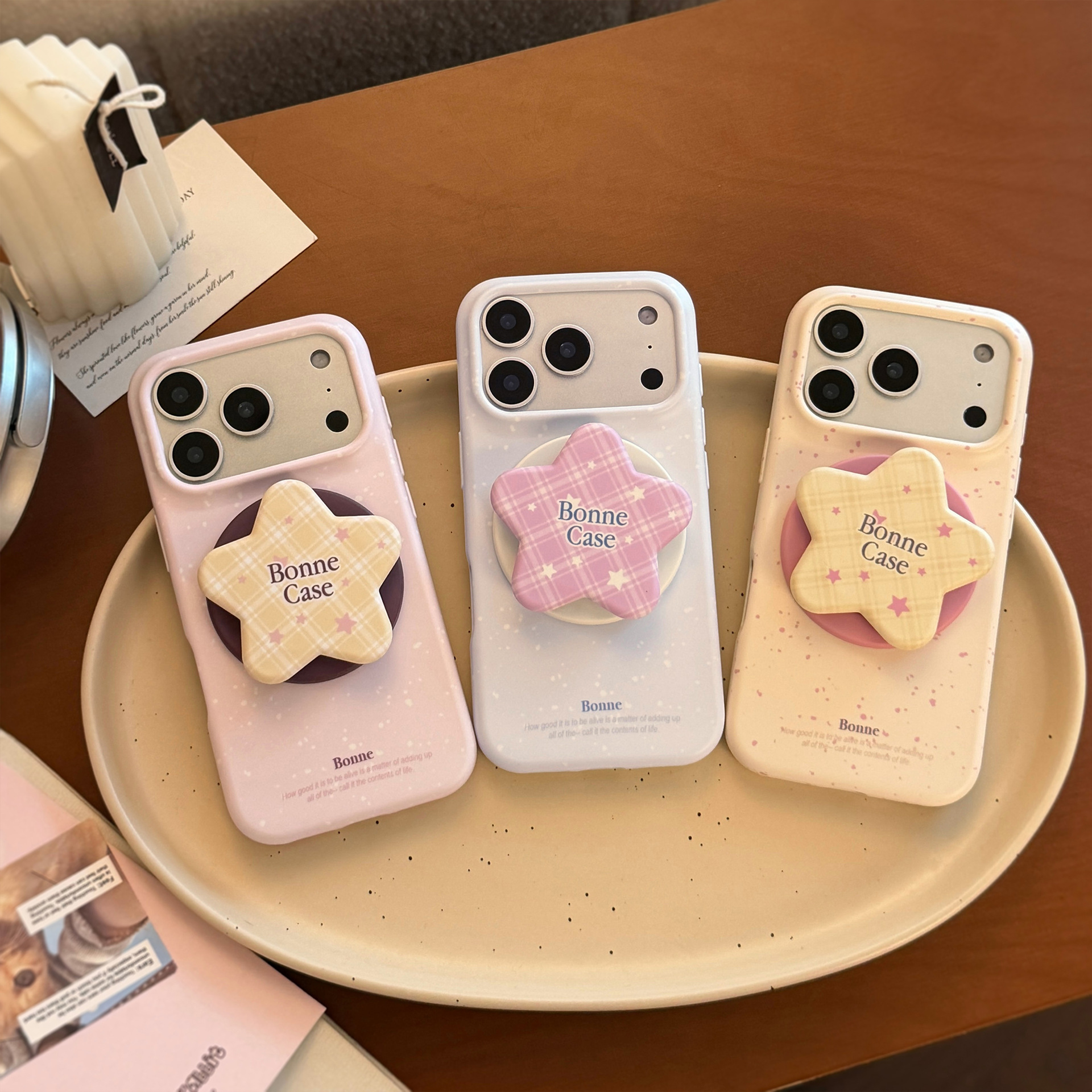 Korean Splash-ink Colorful Gri - Phone Cases Girly ulasan dan harga