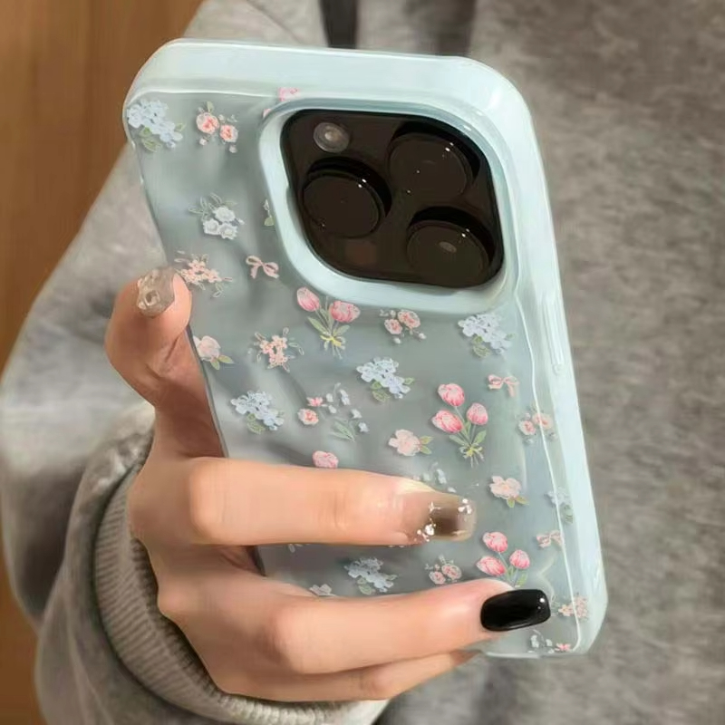Korean Style Small Flowers Pho - Phone Cases Cute Iphone 14 ulasan dan harga