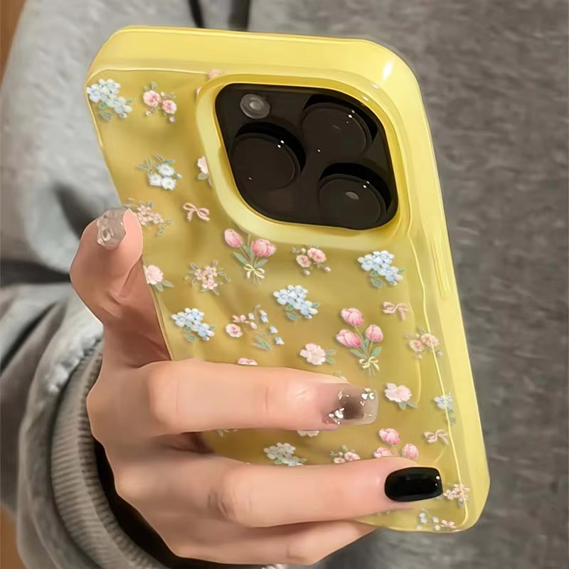 Korean Style Small Flowers Pho - Phone Cases Cute Iphone 14 ulasan dan harga