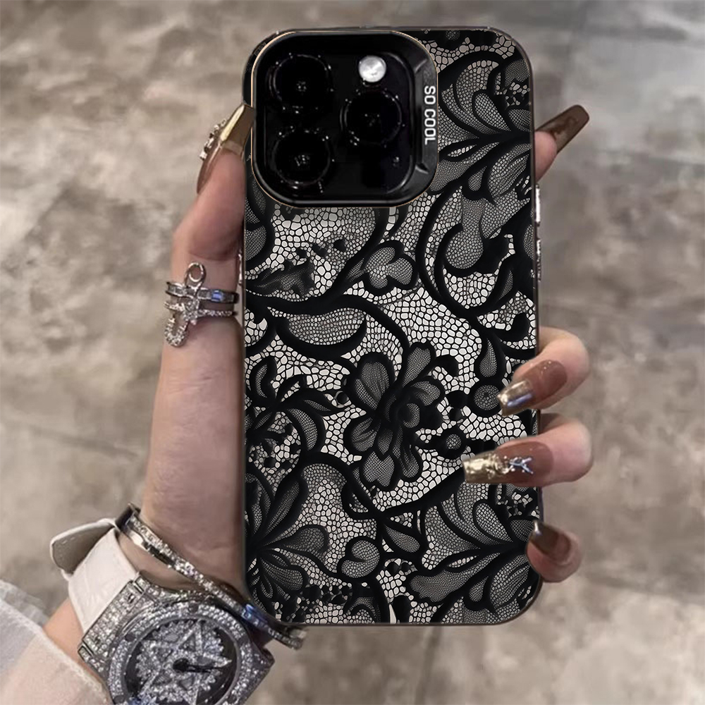 Lace Flowers Phone Case For Xi - Phone Cases Drop Proof ulasan dan harga
